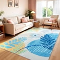 thumbnail image 4 of Ultrug Boho Vintage Rugs Non Slip Area Rug Soft Carpet for Living Room Bedroom Home Decor Office,5'x8',Blue, 4 of 7
