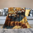 thumbnail image 2 of Orinice Autumn Red Panda Family Blanket Soft Cozy, Lightweight &amp; Fluffy  Throw Blankets - Perfect for Couch, Bed, Travel - Warm Home Decor for Indoor &amp; Outdoor Use  50x60in, 2 of 6
