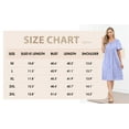 thumbnail image 7 of MINTREUS Nightgowns for Women Short Sleeve Nightshirt Comfy Sleepwear MuMu Dress with Pockets, 7 of 7