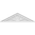 thumbnail image 3 of Ekena Millwork 30"W x 8-1/2"H x 2"P (Pitch 6/12) Peaked Cap 4 Spoke Architectural Grade PVC Pediment, 3 of 8
