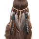 thumbnail image 2 of Diadema Hippie, de Cuerda para el cabellero Tejidas Bohemias, 2 of 9
