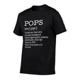 thumbnail image 2 of Pops Definition Grandpa Father's Day Gifts - Men T-Shirt T-Shirt, 2 of 9