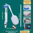 thumbnail image 3 of Adjustable Old Type Toilet Tank Balls with Inlet Valve G1/2 Float Ball for Control Water Level Toilet Accessories, 3 of 6
