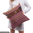 thumbnail image 4 of Ambesonne Ethnic Fabric by the Yard Upholstery, Folk Motifs Stripes, 5 Yards, Multicolor, 4 of 4
