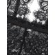 thumbnail image 3 of VISgogo Overol ajustado para mujer, Body negro transparente sin mangas con escote en V profundo, S/ M/ L/ XL VISgogo moda, 3 of 9