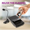 thumbnail image 4 of Coby CVR42 Portable Cassette Player and Tape Recorder with Built-in Microphone, AC Adapter, Black, 4 of 8