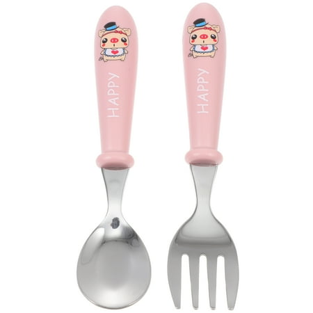 

1 Set of Stainless Steel Spoon Fork Dessert Spoon Fork Home Kitchen Tableware