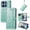 Green, variant on Decase Cute Wallet Case for Moto G 5G (2025),Cartoon Cat Dog Style Flip Phone Shell with Credit Cards Slot & Stand Shockproof Magnetic Closure Protective Cover Case for Moto G 5G (2025),Blue