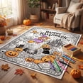 thumbnail image 7 of Byndra Halloween DIY Coloring Blanket, Large Throw Blanket with Spooky Ghost Pumpkin Pattern and Classic Style, Art Activity for Kids, Adults, Home, Party, Sleepover, Gift, 7 of 7