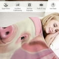 thumbnail image 3 of Nawypu Cute Pig Blanket for Girl Boy I Just Really Like Pigs Throw Blanket Pig Stuff Super Soft Cozy Plush Fuzzy Pink Pig Flannel Blankets for Couch Sofa Bed Gifts for Baby Kids Adult, 3 of 6
