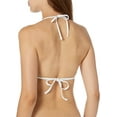 thumbnail image 2 of La Blanca Womens Halter Triangle Swimsuit Top 12 White, 2 of 4