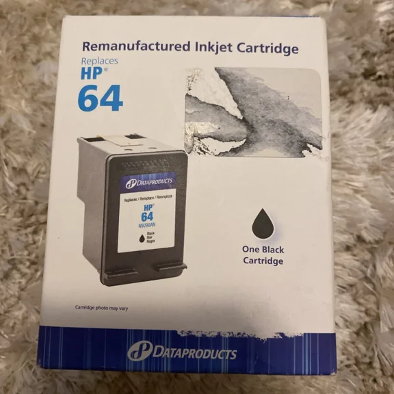 STAR- Dataproducts Hp 64 Black Printer Ink Cartridge Compatible With Hp Envy