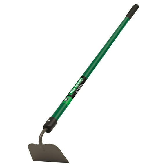 32405 Tru Tough Forged Garden Hoe, 6-Inch Head, Fiberglass Handle, 10-Inch Grip