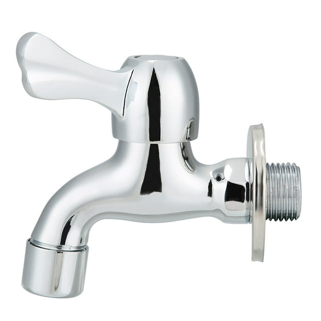 Grifo Pequeño De Apertura Rápida Para Frío De Cobre, Fregona Para Lavadora, Grifo De Agua Para Lavabo De Piscina, G1/2 Pulgadas, Frío