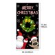 thumbnail image 1 of Decoraciones de Navidad Decoración de la Puerta Delantera de Navidad de 2024 Nuevo Impreso de Navidad Cubierta de la Puerta de Santa Claus Feliz Navidad para Año Nuevo, 1 of 7