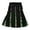 A-Green505, variant on Men's Green Tartan Cargo Kilt - Wool Blend Adjustable Waist Scottish Casual Skirt