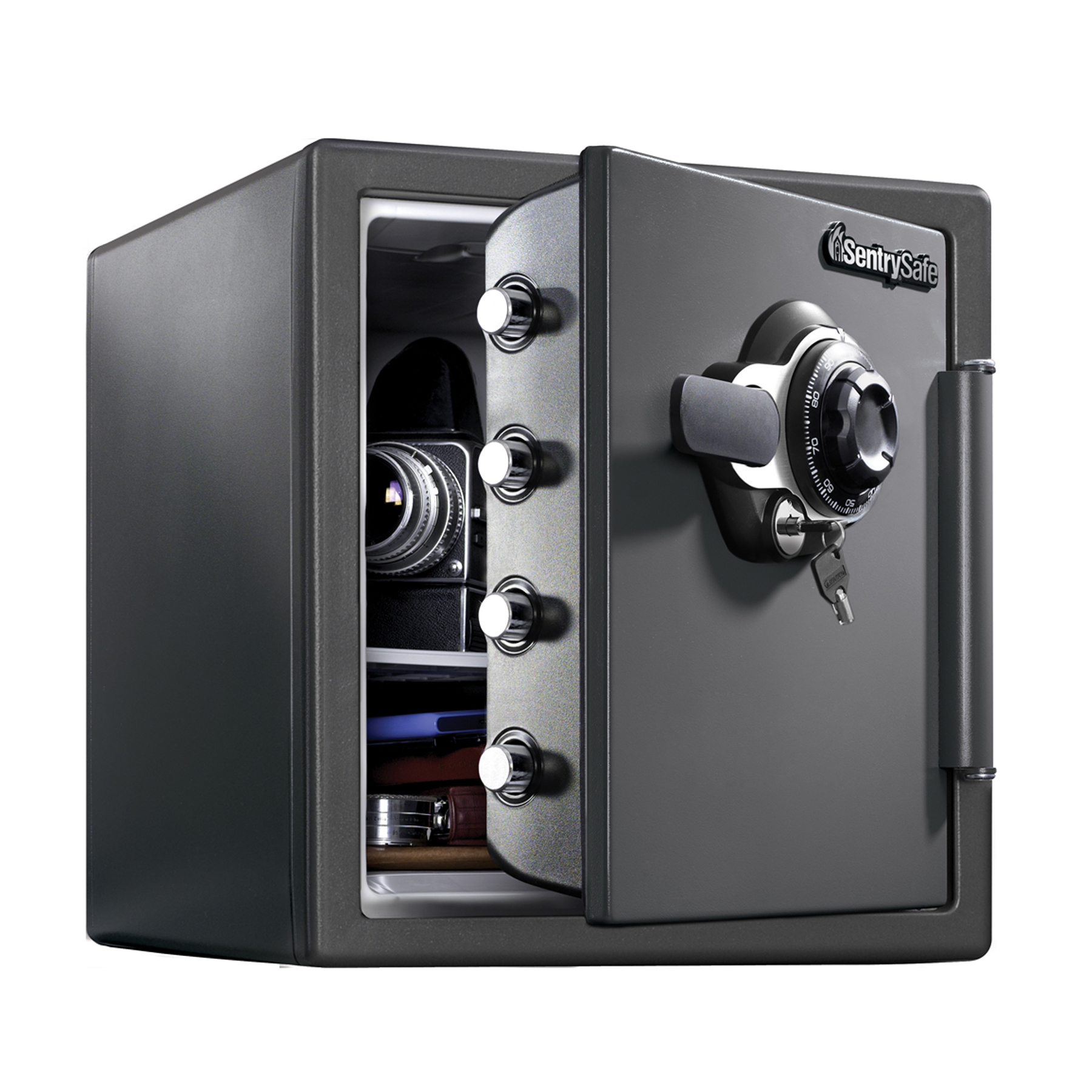 SentrySafe SFW123DSB Fire/Water Safe with Dial Combo photo 1