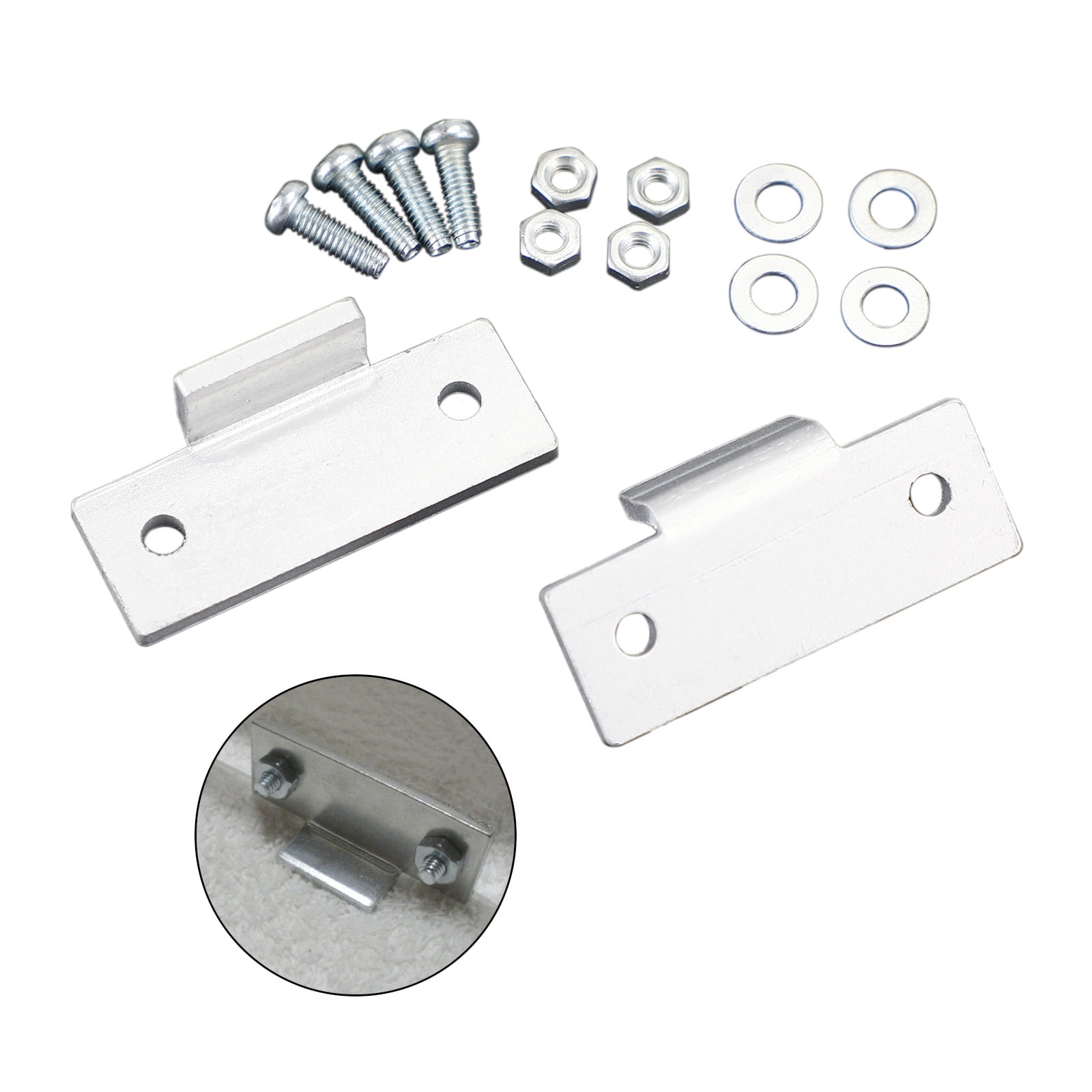 Two Dust Cover Fix Repair Brackets Hinge For SL Q2 Q3 3200 Q200 Others Turntable