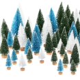 thumbnail image 2 of Decoración de árbol de Navidad Ayieyill Mini, 30 unidades con base de madera, 2 of 6