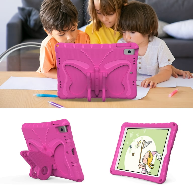 Cute Bee EVA Foam IPad Case For 7th/8th/9th Gen & Air 3 - Shockproof Kids Case With Stand