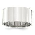 thumbnail image 3 of 925 Sterling Silver 10mm Flat Band Ring Size 10, 3 of 6