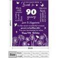 thumbnail image 3 of 90th Birthday Gifts for Women Blanket Happy 90 Year Old Birthday Gifts Ideas for Best Grandma Wife Mom Sister Friend Throw Blankets 50x60, 3 of 6