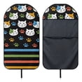 thumbnail image 6 of Uourmeti Cute Cat Paws Terry Cloth Car Seat Cover Sweating, Washable Non Slip Cover for Cars Trucks SUV Seats, Towel Cover for Car Enthusiasts, 6 of 7