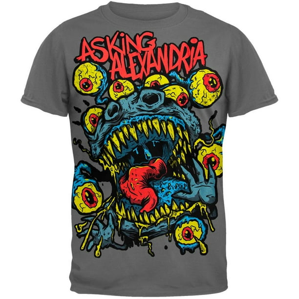 asking alexandria robot shirt