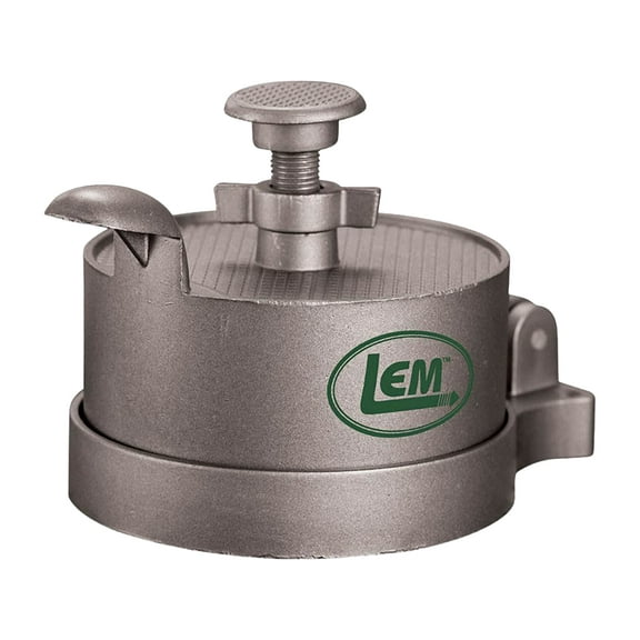 Burger Press Heavy Duty Non-Stick Adjustable Locking Wing Nut LEM Products 534
