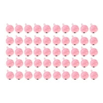 FELTECHELECTR 50 Pcs Pink Jingle Bells for Craft Supplies and Materials and