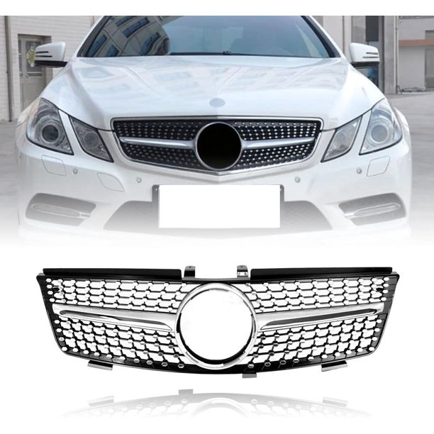 DIBON AUTO Diamond Style Grille Grill for Mercedes Benz W164 ML320