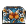 thumbnail image 2 of Fotbe Spring Butterfly Flowers for Four Slice Toaster Cover, Fingerprint Protector, Super Soft Appliance Cover And Dust Cover,Bread Dust Cover & Fingerprint Protection, 2 of 7