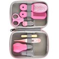 thumbnail image 1 of Kit de cuidado de la salud del bebé Kit de cuidado del recién nacido Termómetro de uñas para el cabello del cuarto de niños Conjunto de cuidado de la salud infantil con estuche de almacenamiento Rosa TUNC Sencillez, 1 of 5
