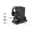thumbnail image 2 of Base con ventilador y soporte de carga para Xbox Series X/S, luces RGB y gancho para auriculares, 2 of 7