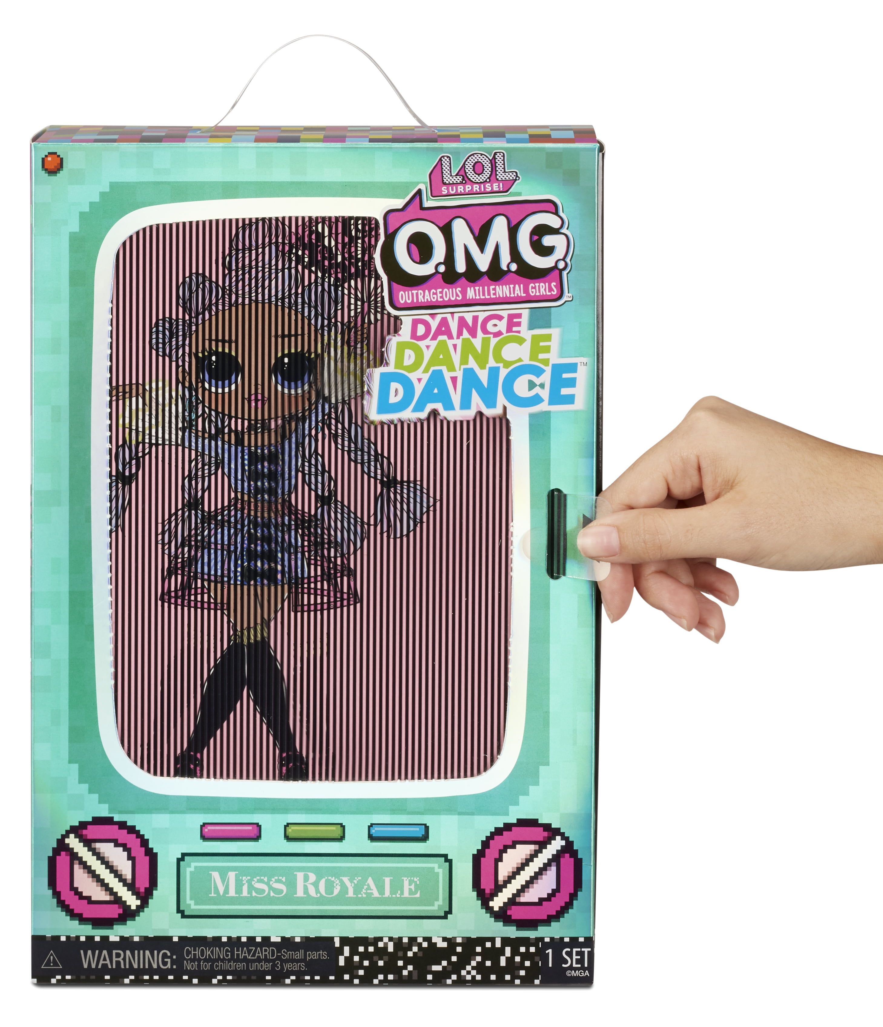 Lol Surprise Omg Dance Dance Dance Miss Royale Fashion Doll With 15 Surprises Including Magic Blacklight Shoes Hair Brush Doll Stand And Tv Package For Girls Ages 4 Walmart Com Walmart Com