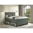 thumbnail image 2 of Picket House Furnishings Santino Full Captains Bed in Gray, 2 of 8