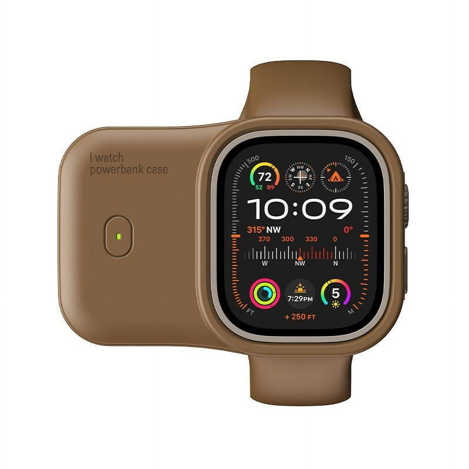 Portable Wireless Charger 1200mAh Power Bank Device for Apple-Watch 9 8 7 6 5 4 SE Ultra 2 1 44MM 45MM 49MM Fast Charging Case by YFind