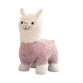 thumbnail image 2 of Alpaca Stool Bench Alpaca Plush Doll Portable Cartoon Animal Footstools Footrest Violets, 2 of 9