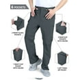 thumbnail image 6 of Off Road Ventures Mens Convertible Hiking Pants Quick Dry Lightweight Stretch Zip Off Cargo Fishing Pants for Outdoor Travel, 6 of 7