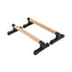 thumbnail image 3 of 2 barras de madera para fitness, estructura robusta, soporte portátil para el cuerpo. 50cm, 3 of 9