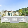 thumbnail image 6 of SamyoHome 10'x30' Wedding Party Canopy Tent 8 Removable Sidewalls with Windows, 6 of 7