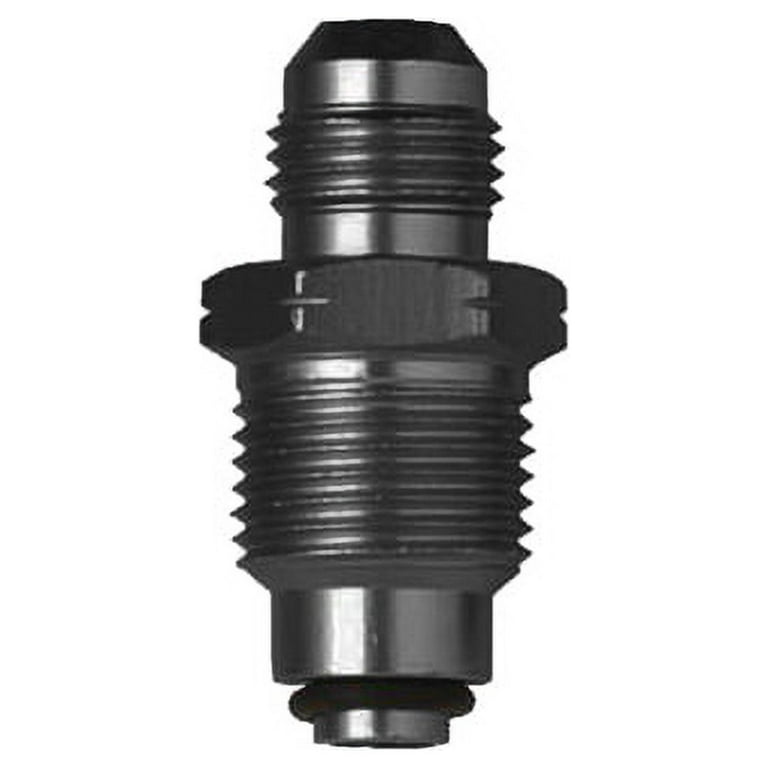 Fragola Male Adapter Fitting #6 x 18mm x 1.5 FI Black 491964-BL Fragola Male Adapter Fitting #6 x 18mm x 1.5 FI Black 491964-BL