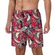 thumbnail image 1 of Balery Rooster Head Bañador para hombre, shorts de playa de secado rápido con entrepierna y forro de compresión-X-Large, 1 of 6