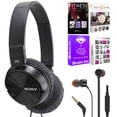 thumbnail image 1 of Auriculares supraaurales Sony MDR-ZX110NC con cancelación de ruido + JBL T110, 1 of 1
