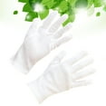 thumbnail image 4 of TUIBELYN White Cotton Eczema Gloves - Industrial, Salon, Gardening, 4 of 6