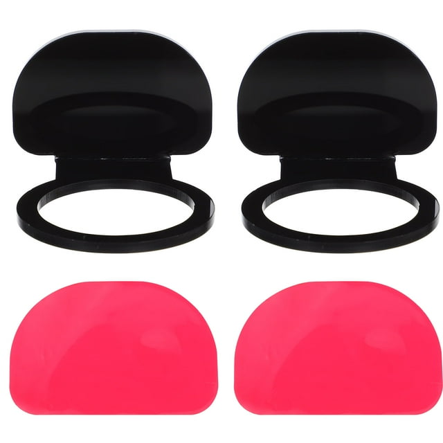 KAKOWELY Baseball Display Holder 2Pcs Acrylic Softball Display Holders Baseball Storage Racks Ball Display Racks3.35"X2.56"X1.97"