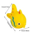 thumbnail image 2 of Cat Pool Water Toy Squeaky Pet Cat Pool Toy Floating Reduce Boredom Pet Cat Swimming Bath Fish Toys For Pet Shelter Bathroom Go Dog for Aggressive Chewers Large Dogs Rope Set Bones for Small Dogs Dog, 2 of 3