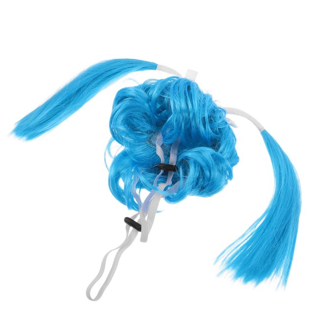 unbranded Peluca Cosplay Azul Para Perros Y Con Ajuste Cómodo Para Eventos