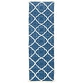 thumbnail image 2 of SAFAVIEH Chatham David Geometric Runner Rug, Blue/Ivory, 2'3" x 7', 2 of 9