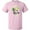 AD-Pink, variant on Inktastic He is Risen Cross with Script and Flowers T-Shirt